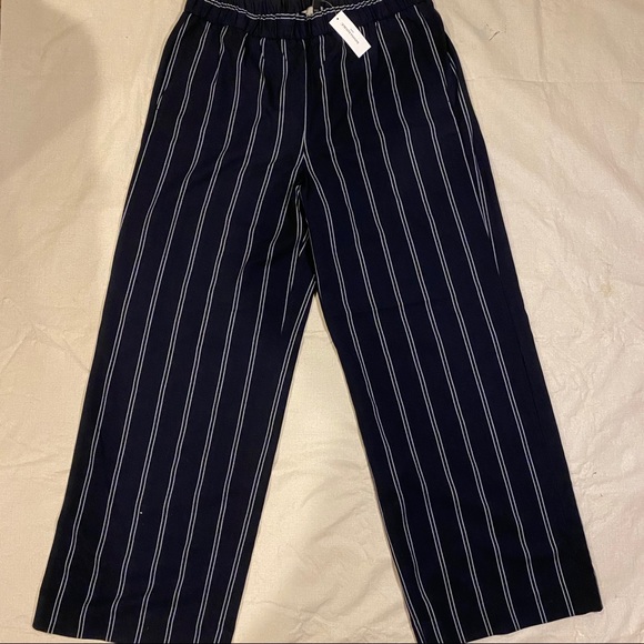 Banana Republic Pants - Banana Republic Pinstripe Stretch Pants SzL NWT